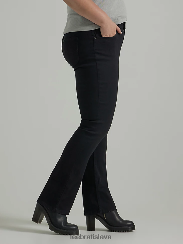 Lee oblečenie HL0J0R138 čierna ženy legendárne obyčajné bootcut džínsy (plus)