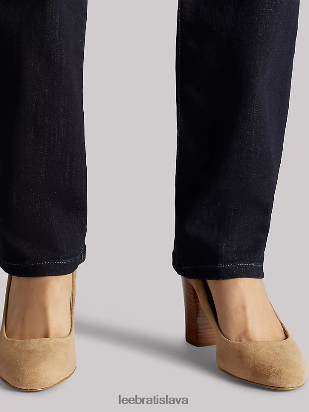 Lee oblečenie HL0J0R101 niagra ženy strečové džínsy uvoľneného strihu s rovnými nohami (drobné)