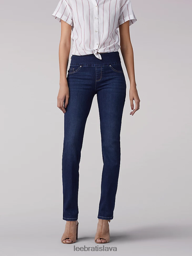 Lee oblečenie HL0J0R106 nekonečno ženy vyrezávanie slim fit slim nohavicu stiahnuť džínsy