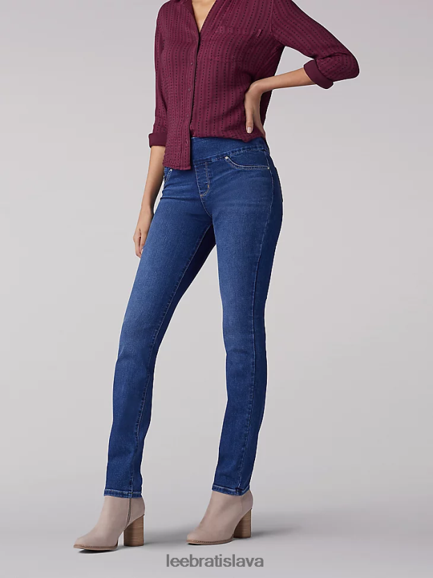 Lee oblečenie HL0J0R107 výprava ženy vyrezávanie slim fit slim nohavicu stiahnuť džínsy