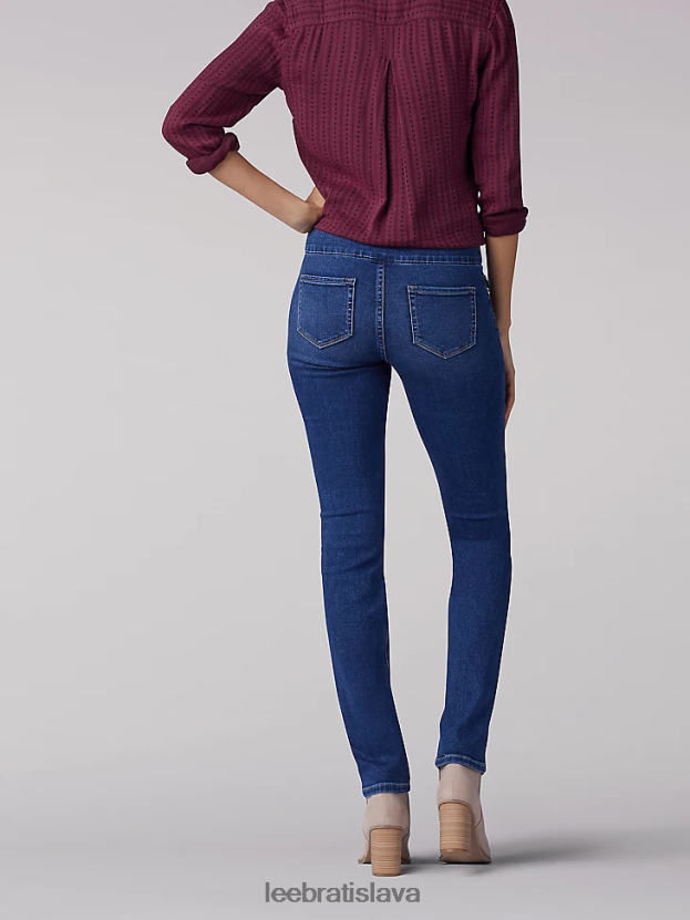 Lee oblečenie HL0J0R107 výprava ženy vyrezávanie slim fit slim nohavicu stiahnuť džínsy