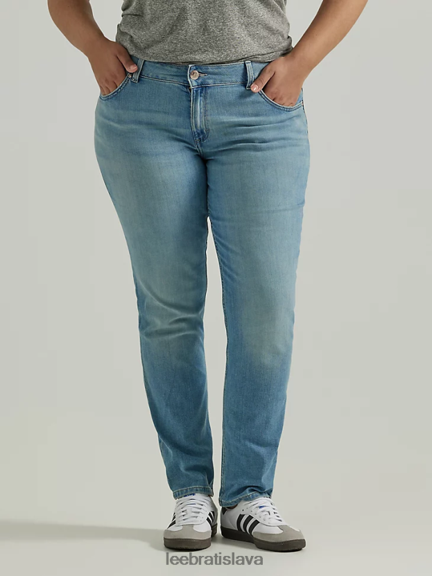 Lee oblečenie HL0J0R111 Kotva ženy legendárne obyčajné rovné džínsy (plus)