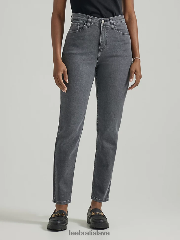 Lee oblečenie HL0J0R25 tmavošedý ženy legendárna mama jean
