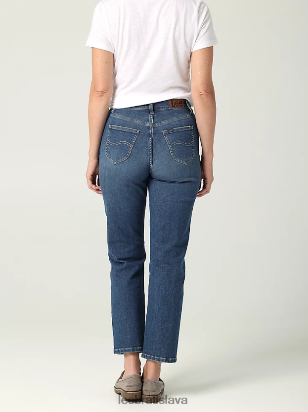 Lee oblečenie HL0J0R2 každý deň ženy legendárne vysoké vintage rovné džínsy