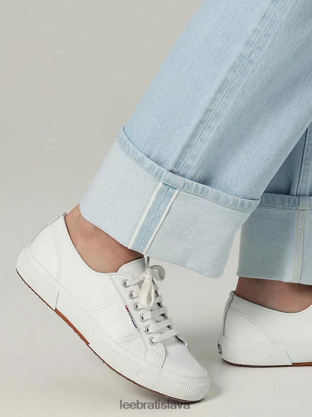 Lee oblečenie HL0J0R31 retro svetlo ženy európska kolekcia carol straight jean