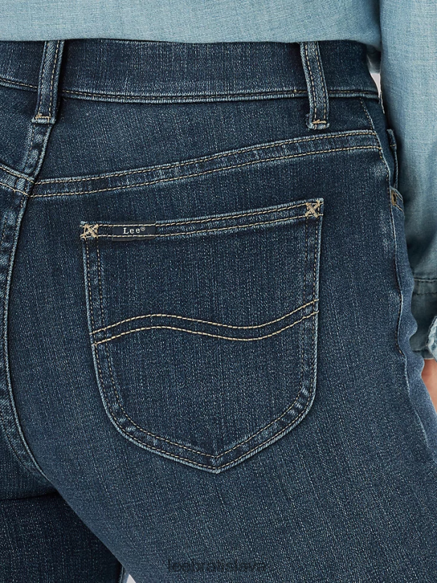 Lee oblečenie HL0J0R47 nebeský ženy ultra lux comfort slim rovné džínsy (drobné)