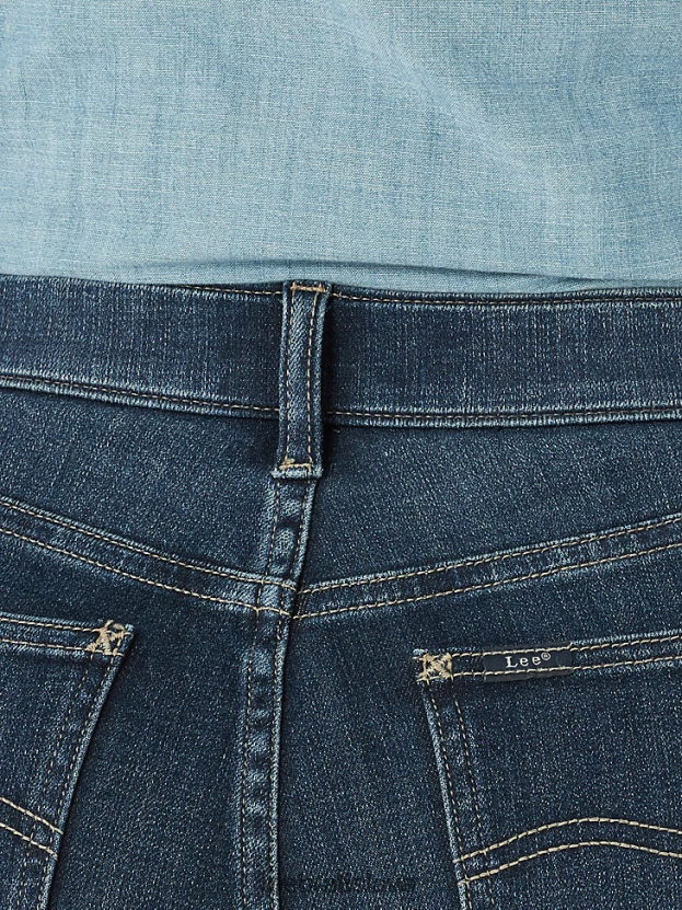 Lee oblečenie HL0J0R47 nebeský ženy ultra lux comfort slim rovné džínsy (drobné)