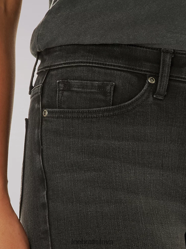 Lee oblečenie HL0J0R49 čierna ženy ultra lux comfort slim rovné džínsy (drobné)