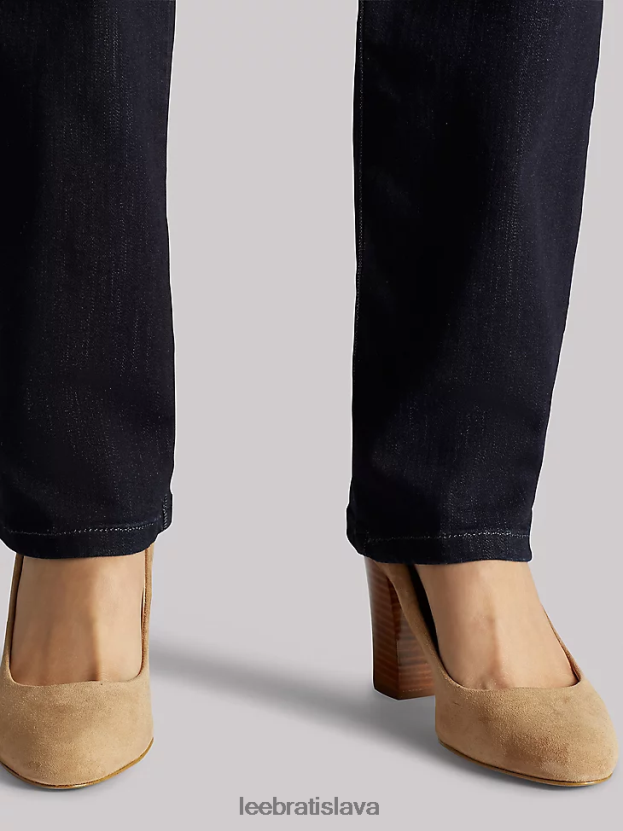 Lee oblečenie HL0J0R57 niagra ženy strečový uvoľnený strih džínsy s rovnými nohami