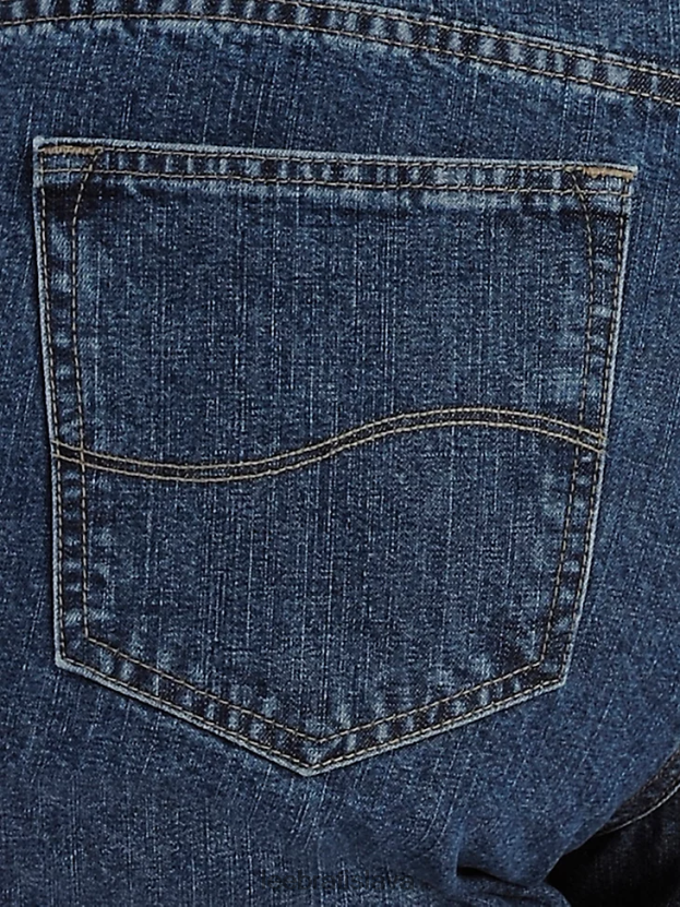 Lee oblečenie HL0J0R59 aero ženy 100% bavlnené džínsy uvoľneného strihu s rovnými nohavicami (plus)