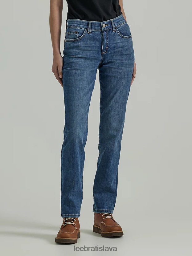 Lee oblečenie HL0J0R68 seattle ženy ultra lux s flex motion regular fit džínsy s rovnými nohavicami