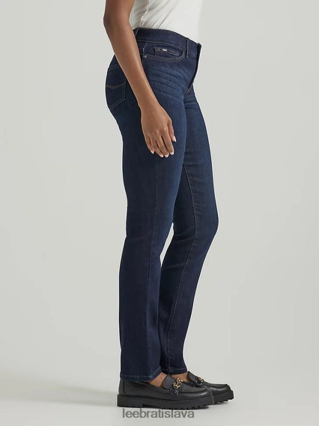 Lee oblečenie HL0J0R69 niagra ženy ultra lux s flex motion regular fit džínsy s rovnými nohavicami