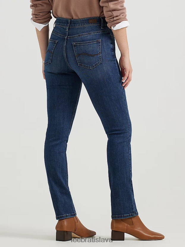 Lee oblečenie HL0J0R71 kráľovská čakra ženy ultra lux s flex motion regular fit džínsy s rovnými nohavicami