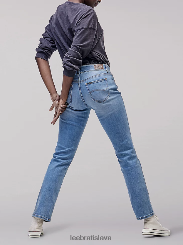 Lee oblečenie HL0J0R72 severné pobrežie ženy ultra lux s flex motion regular fit džínsy s rovnými nohavicami