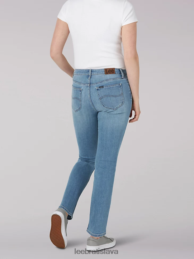 Lee oblečenie HL0J0R85 Kotva ženy legendárne obyčajné rovné džínsy (drobné)