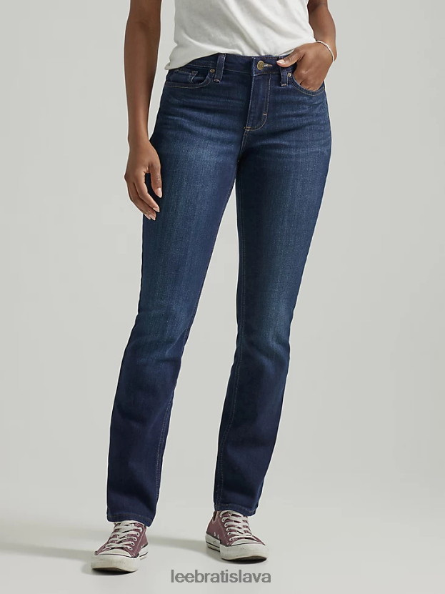 Lee oblečenie HL0J0R86 nočný odtieň ženy legendárne obyčajné rovné džínsy (drobné)