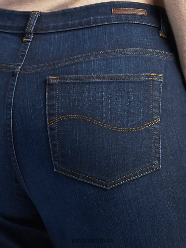 Lee oblečenie HL0J0R89 verona ženy strečové džínsy uvoľneného strihu s rovnými nohami (plus)