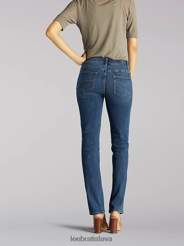 Lee oblečenie HL0J0R98 rayne ženy ultra lux s flex motion regular fit džínsy s rovnými nohavicami (drobné)