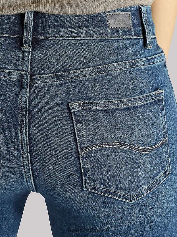 Lee oblečenie HL0J0R98 rayne ženy ultra lux s flex motion regular fit džínsy s rovnými nohavicami (drobné)