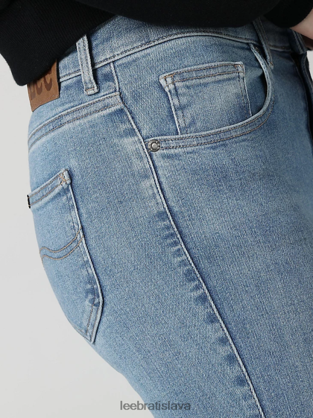 Lee oblečenie HL0J0R146 zimné slnko ženy vintage moderný vysoký vzostup vždy fit svetlice džínsy