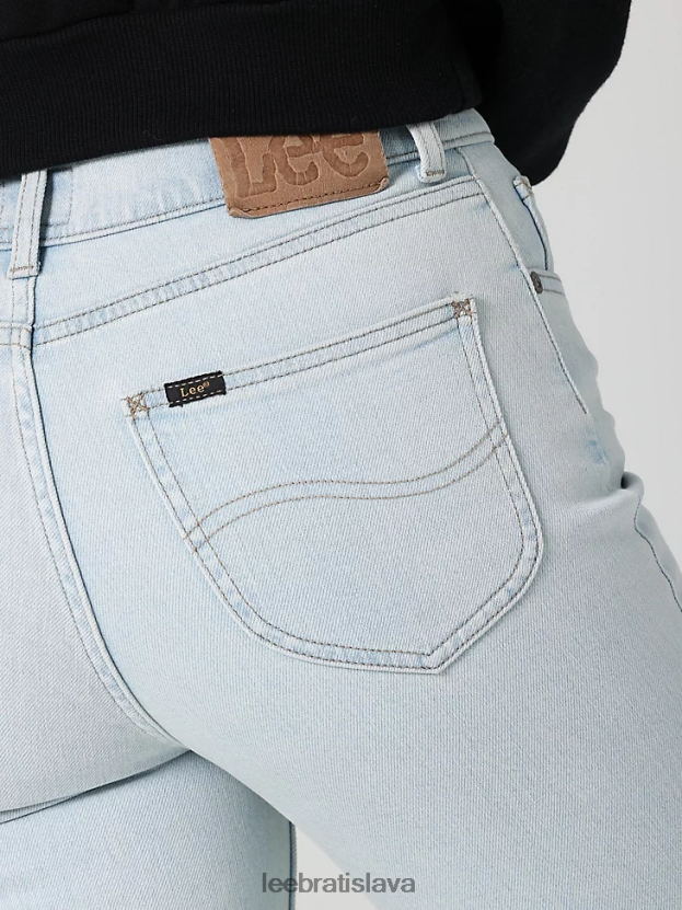 Lee oblečenie HL0J0R150 off flighty dx ženy vintage moderné vysoké svetlice džínsy