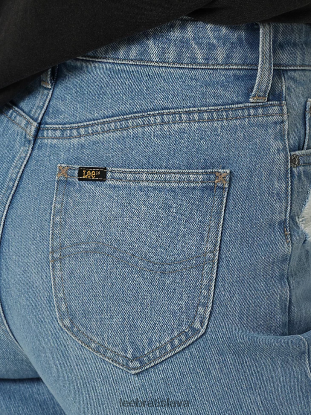 Lee oblečenie HL0J0R166 výber predajcu ženy európska kolekcia high rise crop wide leg jean