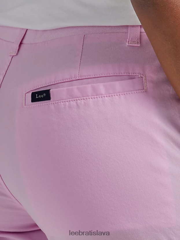 Lee oblečenie HL0J0R425 katy ružová ženy ultra lux s flex-to-go uvoľneným zberačom nákladu