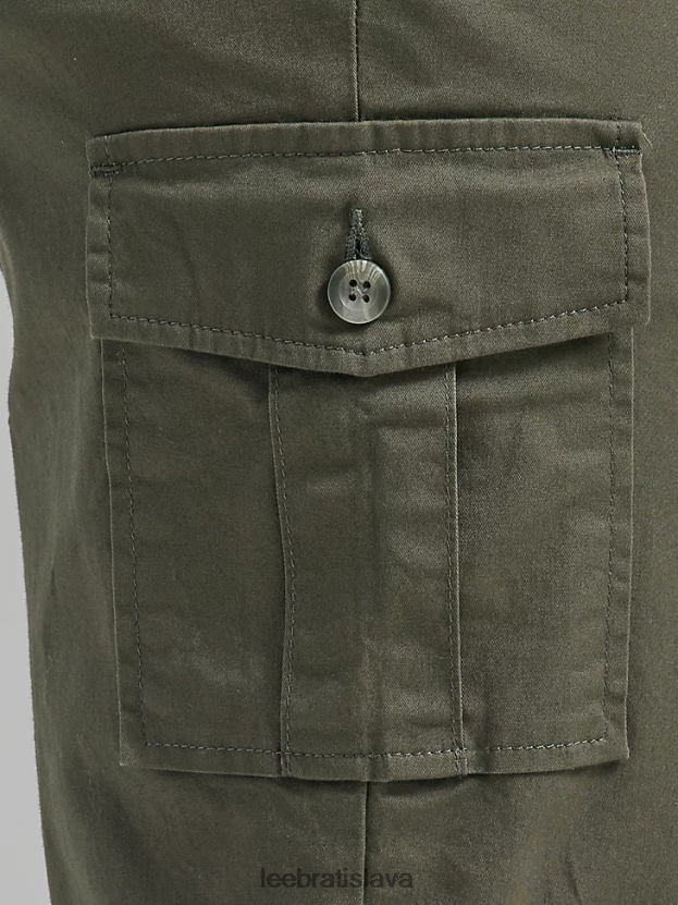 Lee oblečenie HL0J0R428 pohraničná oliva ženy ultra lux s flex-to-go uvoľneným zberačom nákladu