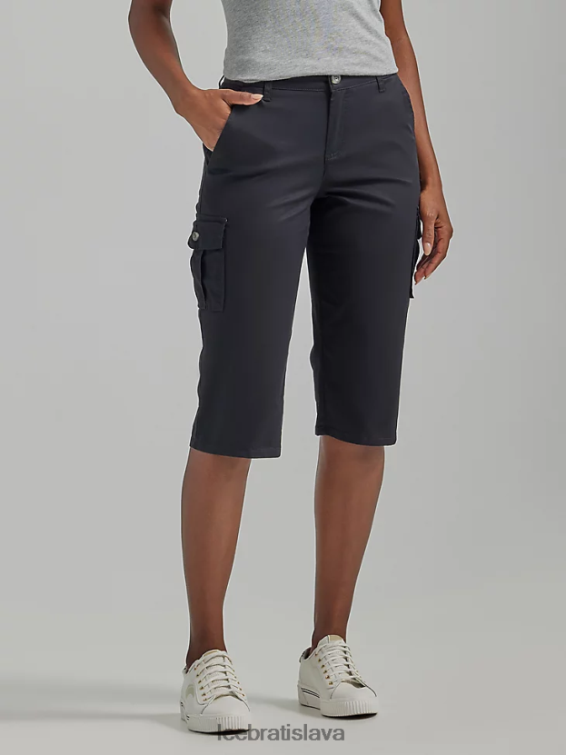 Lee oblečenie HL0J0R430 čierna ženy ultra lux s flex-to-go uvoľneným zberačom nákladu