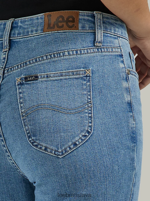 Lee oblečenie HL0J0R439 vyblednutie pary ženy legendárne regular fit capri