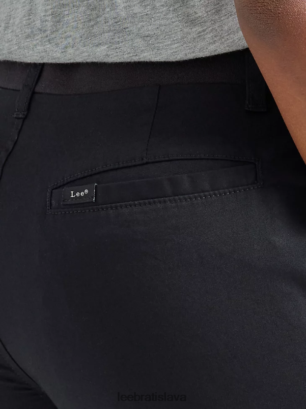 Lee oblečenie HL0J0R456 čierna ženy ultra lux s flex-to-go uvoľneným zberačom nákladu (malý)