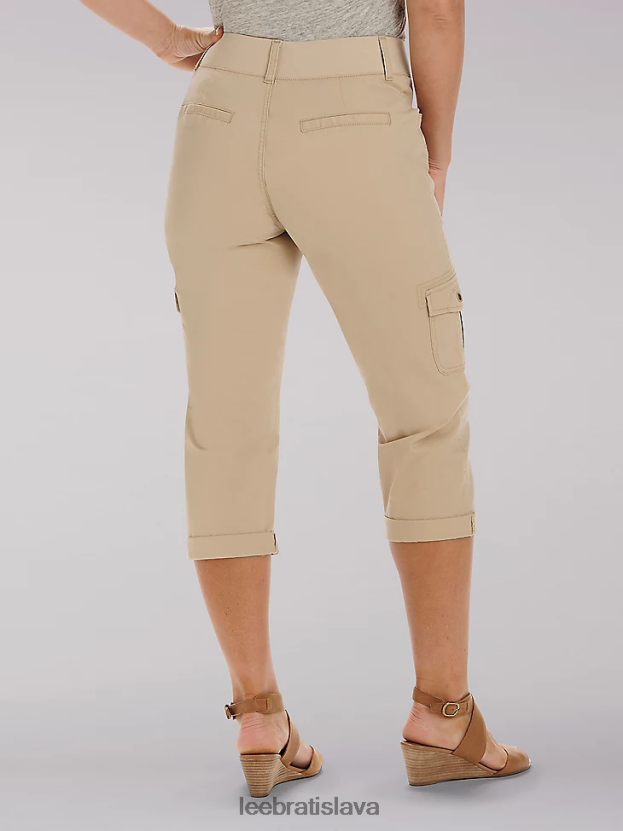 Lee oblečenie HL0J0R462 kaviareň ženy uvoľnený fit austyn cargo capri