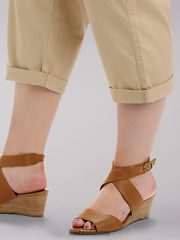 Lee oblečenie HL0J0R468 kaviareň ženy uvoľnený fit austyn cargo capri (plus)