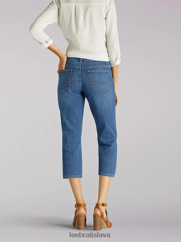 Lee oblečenie HL0J0R471 stúpať ženy uvoľnený fit capri