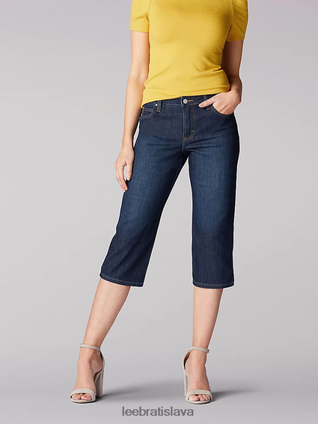 Lee oblečenie HL0J0R473 lagúna ženy uvoľnený fit capri