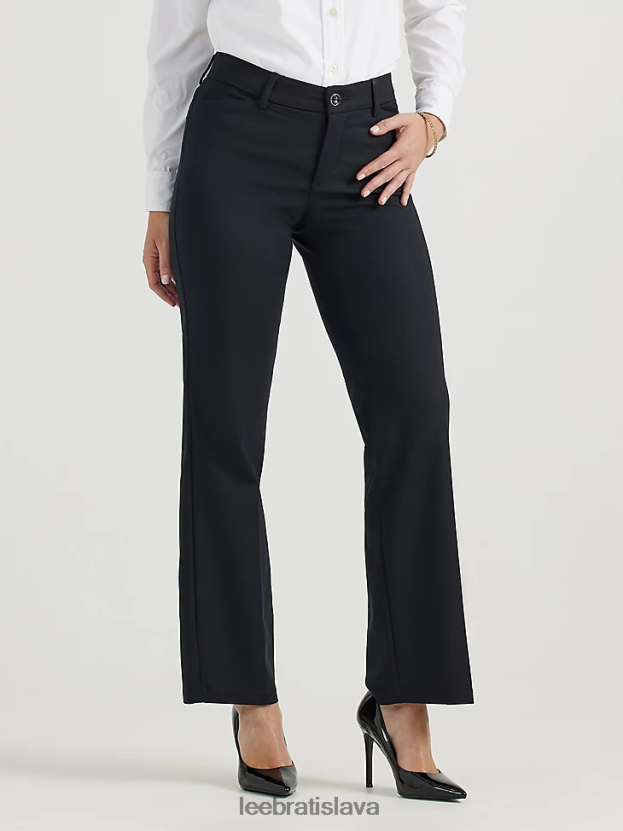 Lee oblečenie HL0J0R182 čierna ženy ultra lux s flex motion regular fit nohavicové nohavice