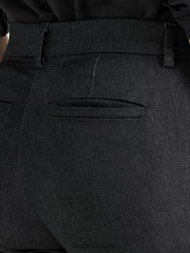 Lee oblečenie HL0J0R183 čierny výplach ženy ultra lux s flex motion regular fit nohavicové nohavice