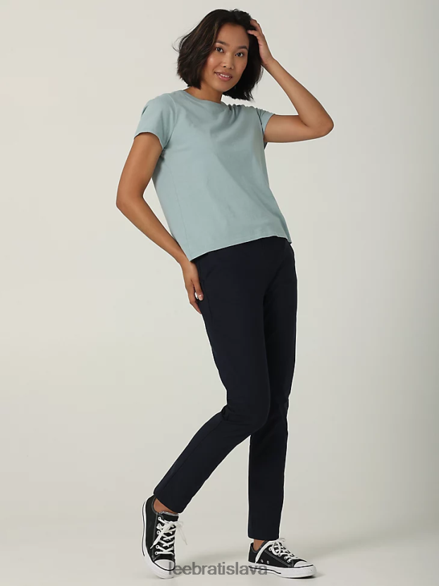 Lee oblečenie HL0J0R191 nitovať námorníctvo ženy h.d. maven členkové nohavice