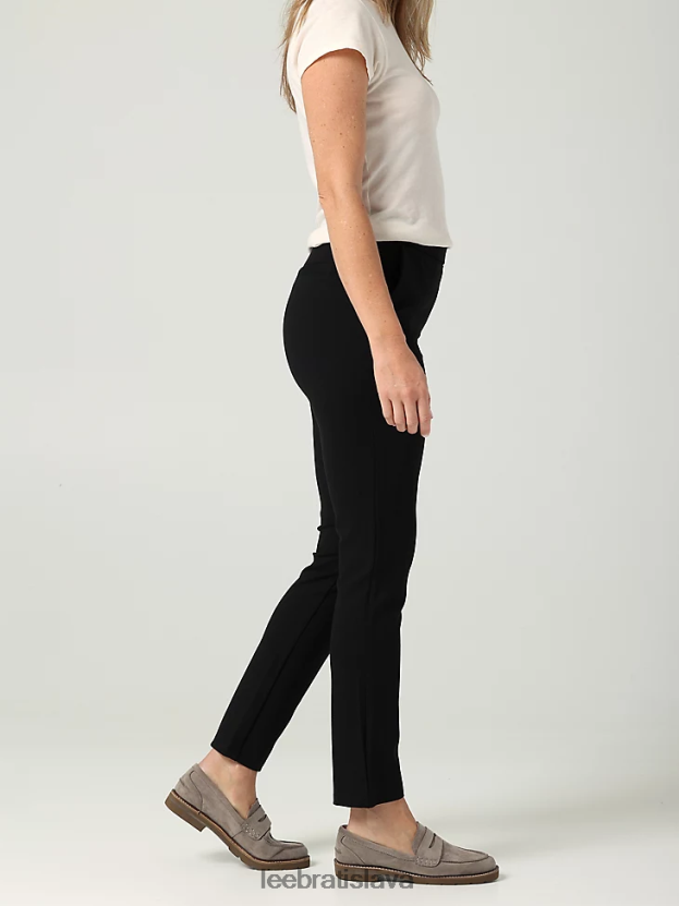 Lee oblečenie HL0J0R208 unionall čierna ženy ultra lux slim fit členkové nohavice (drobné)