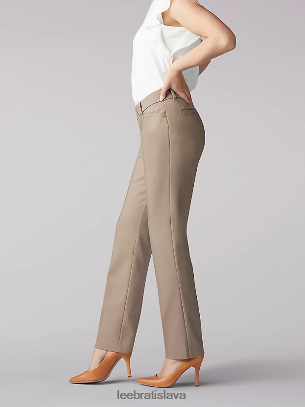 Lee oblečenie HL0J0R226 svetlo plavé ženy tajne tvaruje rovné nohavice (drobné)