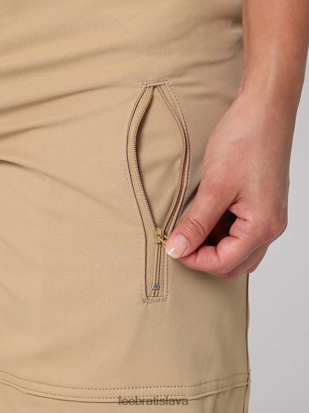 Lee oblečenie HL0J0R236 piesku ženy ultra lux s flex-to-go jedno vreckom cargo jogger nohavíc