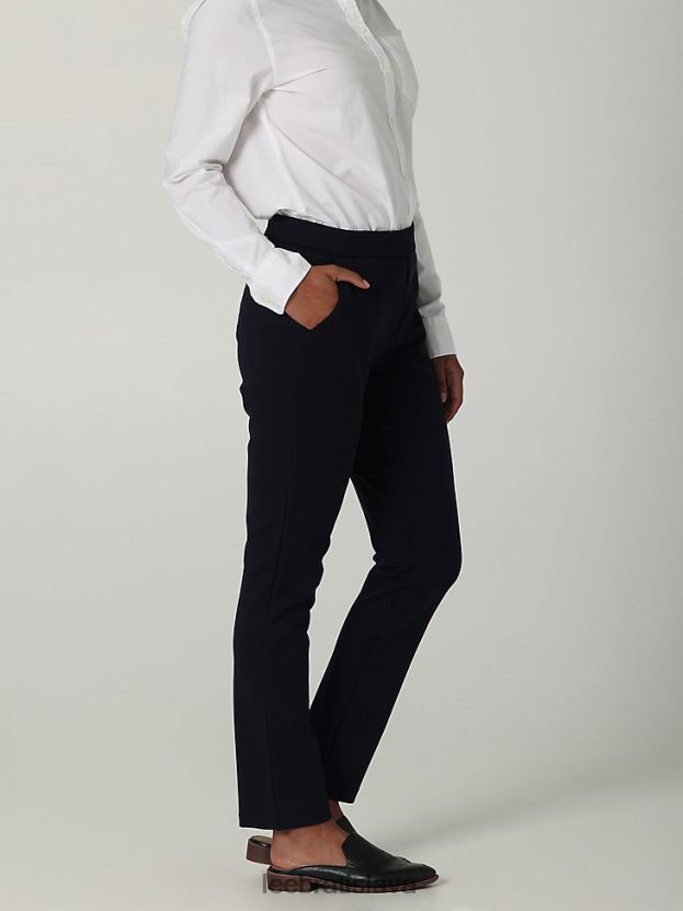 Lee oblečenie HL0J0R207 nitovať námorníctvo ženy ultra lux slim fit členkové nohavice (drobné)