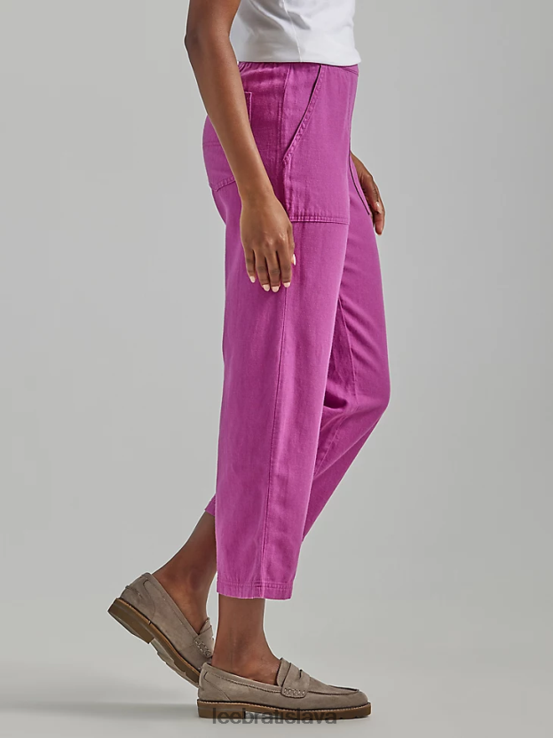 Lee oblečenie HL0J0R239 hroznová škvrna ženy ultra lux sťahovacie crop nohavice