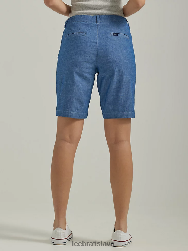 Lee oblečenie HL0J0R310 chambray ženy legendárne regular fit bermudy