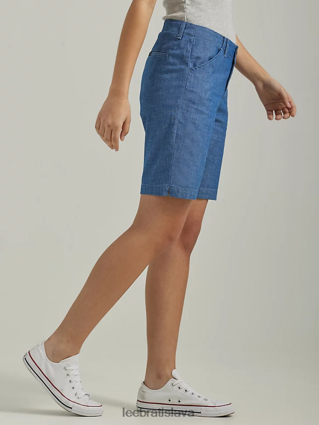 Lee oblečenie HL0J0R310 chambray ženy legendárne regular fit bermudy