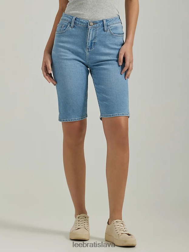 Lee oblečenie HL0J0R313 len vo svetle ženy legendárne džínsové bermudy