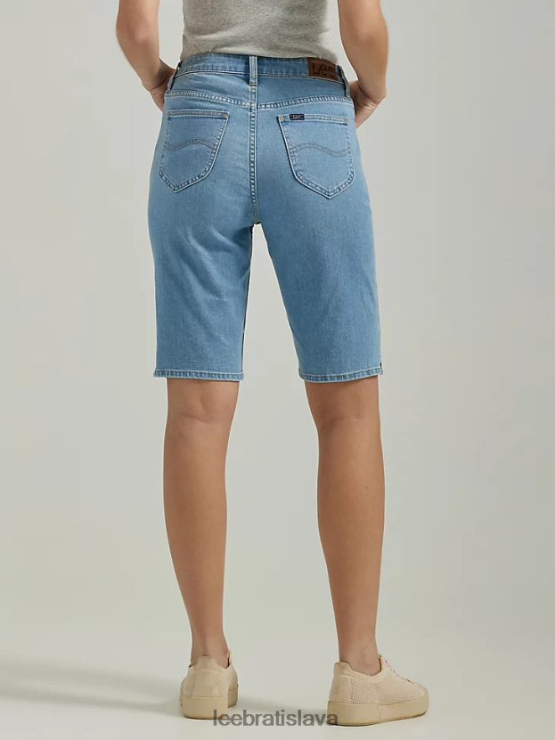 Lee oblečenie HL0J0R313 len vo svetle ženy legendárne džínsové bermudy