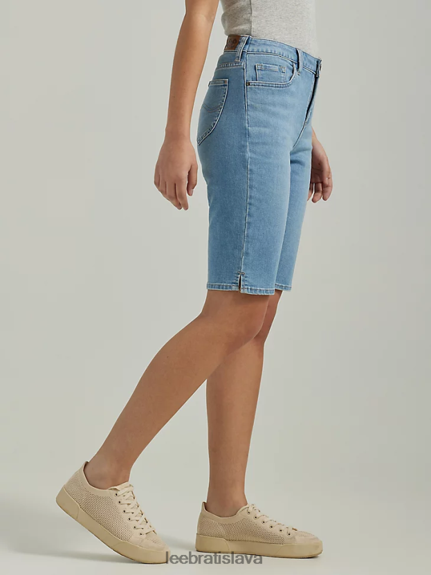 Lee oblečenie HL0J0R313 len vo svetle ženy legendárne džínsové bermudy