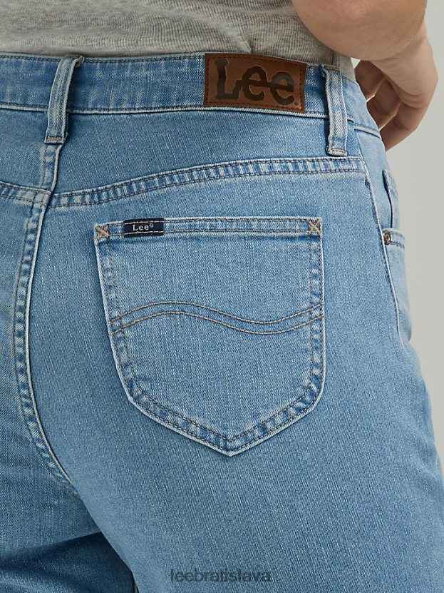 Lee oblečenie HL0J0R313 len vo svetle ženy legendárne džínsové bermudy