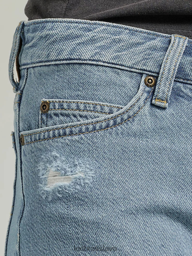 Lee oblečenie HL0J0R316 stlmené dx ženy krátke bermudy s voľným strihom